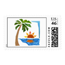 Palm, Sun & Sea Postage