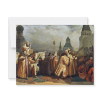 Palm Sunday In Moscow At The Time Of Tsar Alexei Custom Invitations