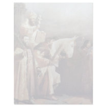 Palm Sunday In Moscow At The Time Of Tsar Alexei Letterhead Design