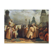 Palm Sunday In Moscow At The Time Of Tsar Alexei Postcard