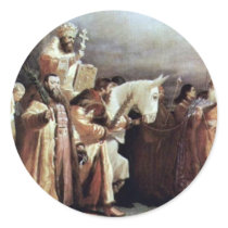 Palm Sunday In Moscow At The Time Of Tsar Alexei Sticker