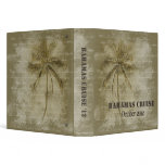 Palm Tree (1.5" Khaki) Tropical Binder