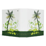 Palm Tree Abstract Binder