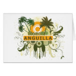 Palm Tree Anguilla Card