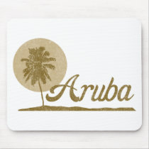 Palm Tree Aruba Mouse Pads