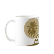 Palm Tree Aruba Mug