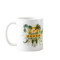 Palm Tree Aruba Coffee Mug