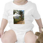 Palm Tree At Sunset On Corfu Island Shirts