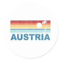 Palm Tree Austria stickers