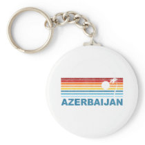 Palm Tree Azerbaijan Key Chains