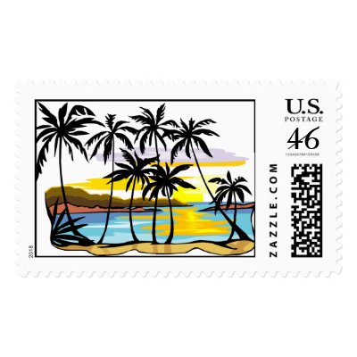 Palm Tree Background by TheBridalShop