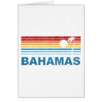 Palm Tree Bahamas Greeting Cards