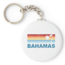 Palm Tree Bahamas Key Chain
