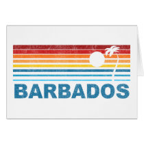 Palm Tree Barbados Card