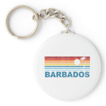 Palm Tree Barbados Key Chain