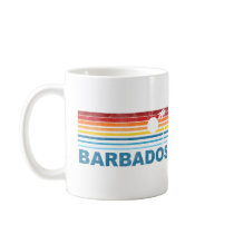 Palm Tree Barbados Mugs