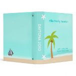 PALM TREE Beach Caribbean Vacation Photo Binder