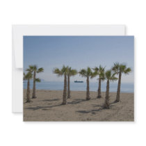 Palm Tree Beach invitations