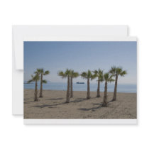 Palm Tree Beach invitations