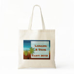 Palm Tree / Beach theme wedding / event bags