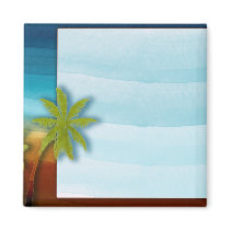 Palm Tree / Beach theme wedding / event Magnets