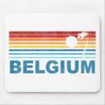 Palm Tree Belgium Mouse Pads