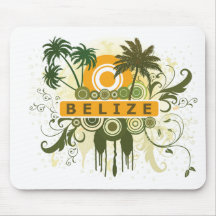 Palm Tree Belize Mouse Pad