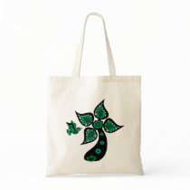 Palm Tree Bird Canvas Bag