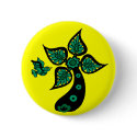 Palm Tree Bird buttons by starryseas Palm Tree Bird buttons