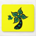 Palm Tree Bird mousepads by starryseas Palm Tree Bird mousepads