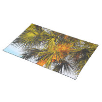 Palm Tree Branches, Afternoon Sun Placemat