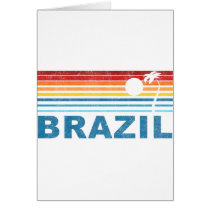 Palm Tree Brazil Card