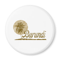 Palm Tree Burundi Fridge Magnets