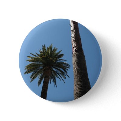 Palm Tree Button by DonnaGrayson