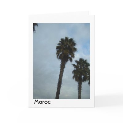Palm Tree Couple Greeting Cards by rstoup1