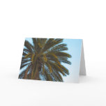palm tree greeting card