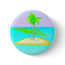 Palm Tree Island Button