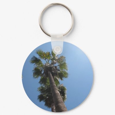 Palm Tree Keychain by DonnaGrayson