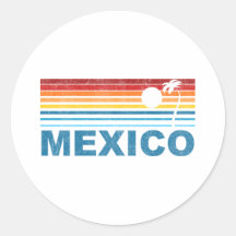 Palm Tree Mexico Stickers