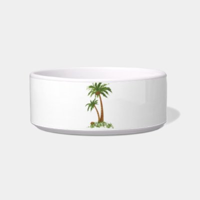 palm tree bowl