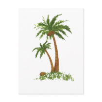 PALM TREE POST CARD