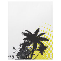 palm tree rays letterhead by doonidesigns palm tree rays letterhead