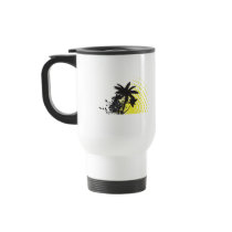 palm tree rays mugs