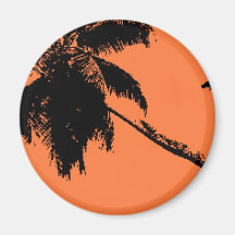 Palm Tree Refrigerator Magnet
