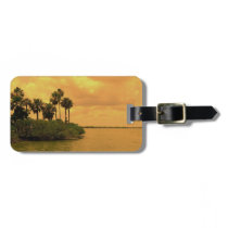 Palm Tree Reverie Custom Tags For Bags