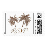 Palm Tree RSVP Stamp