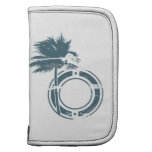 Palm Tree Rubber stamp Folio Planners