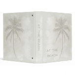 Palm Tree (Sand) Beach Binder (1.0")