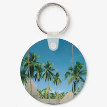Palm Tree Setting keychains by WeddingPostage Palm Tree Setting keychains