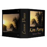 Palm Tree Sunset Binder